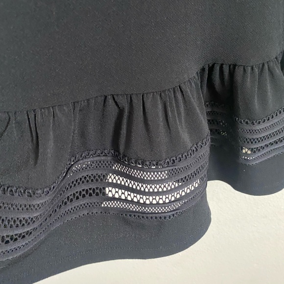 MK Mesh Mix Ruffle Dress - Picture 7 of 8